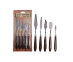 Professional 5 Pieces Stainless Steel Artist Palette Knife Set