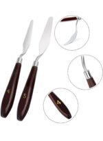 Professional 5 Pieces Stainless Steel Artist Palette Knife Set - Image 2