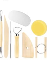 Professional Wooden Clay Sculpting and Pottery Tool Set - Image 2
