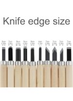 Precision Wood Carving Chisel Tool Set for Hand Crafts & DIY Projects - Image 6