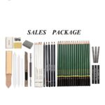 Professional Sketching and Drawing Pencil Set with Carrying Zipper Case - Image 3