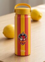Disney Goofy Spain Football Theme Stainless Steel Water Bottle with Handle Lid