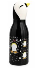Cute Penguin Head Kids Water Bottle with Star Prints - Image 3