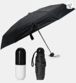 Capsule Shape Mini Pocket Umbrella – Compact Portable Folding Umbrella for Men & Women - Image 2