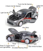 Toyota GR86/R3 Gazoo Racing Cup Edition Toy Car with Opening Doors and Racing Livery - Image 2