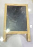 Mini Wooden Tabletop A-Frame Blackboard Chalkboard