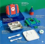 Super Mario Luigi Theme Kids Bento Lunch Box - Cool and Stylish - Image 2