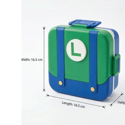 Super Mario Luigi Theme Kids Bento Lunch Box - Cool and Stylish