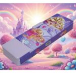 Barbie Princess Theme Multi-Functional Password Lock Pencil Box - Image 4