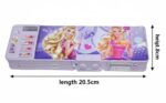 Barbie Princess Theme Multi-Functional Password Lock Pencil Box - Image 2