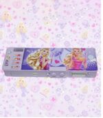 Barbie Princess Theme Multi-Functional Password Lock Pencil Box