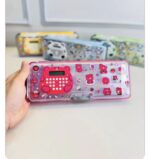 Cute Transparent Bear Printed Magnetic Pencil Box with Built-In Bear Shaped Calculator