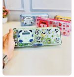 Cute Transparent Bear Printed Magnetic Pencil Box with Built-In Bear Shaped Calculator - Image 4