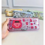 Cute Transparent Bear Printed Magnetic Pencil Box with Built-In Bear Shaped Calculator - Image 3