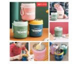 Tedemei 6713 Stainless Steel Soup Cup / Food Thermal Jar - Premium 304 Food-Grade Stainless Steel (interior) and high-quality, durable PP plastic (exterior shell) - Image 3