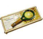 Handheld Dual Lens Magnifying Glass with Built-In Compass - Image 2
