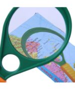 Handheld Dual Lens Magnifying Glass with Built-In Compass - Image 4