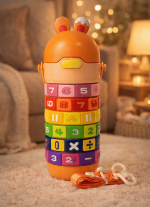 Kids Math Learning Puzzle Toy, Rotating Number & Math Symbols Educational Game with Carrying Strap - Image 6