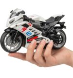 Racing Sports Superbike Toy with Water Mist Exhaust Smoke Effect, LED Headlights, Sound, and Pull-Back Action - Image 4