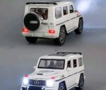 Metal G-Wagon SUV Toy Car with Gold Accents, Sunroof, and Off-Road Alloy Wheels - Image 4