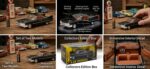 Vintage Classic American Car Die-Cast Model | Black Retro Car Toy with Openable Doors, Hood & Trunk | Pull Back Collectible Toy Car - Image 4