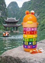 Kids Math Learning Puzzle Toy, Rotating Number & Math Symbols Educational Game with Carrying Strap - Image 5