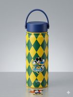Disney Goofy Spain Football Theme Stainless Steel Water Bottle with Handle Lid - Image 2