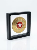 Spinner with Floating 3D Display Case – Premium Metal Alloy High-Speed EDC Hand Spinner – Stress Relief & Anxiety Toy Desk Gift for Marvel Fans, Adults & Kids - Image 5